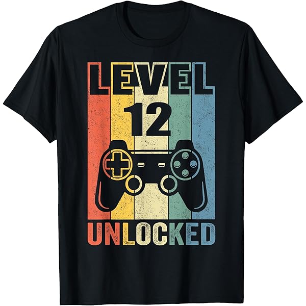 Amazon.com: Level 40 Unlocked T-Shirt Video Gamer 40th